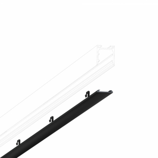 All-in täckprofil 1m svart