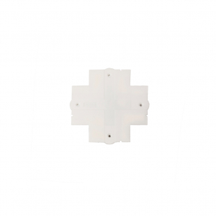 Global täckplatta L- T- X-skarv 3-fasskena vit